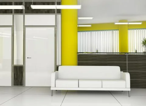 Place for rest in office Stock Illustration