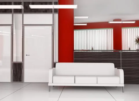 Place for rest in office Stock Illustration