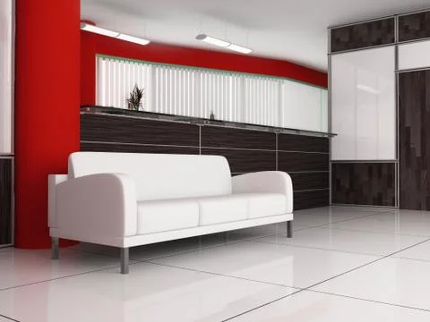 Place for rest in office Stock Illustration