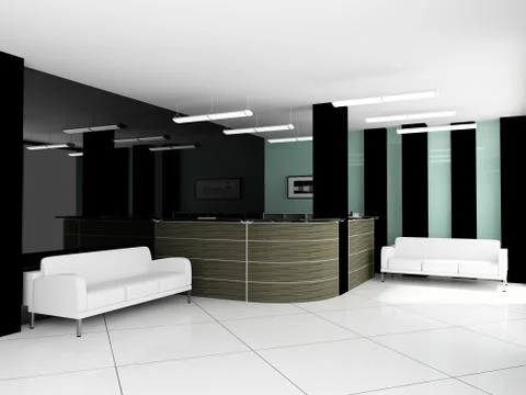 Place for rest in office Stock Illustration