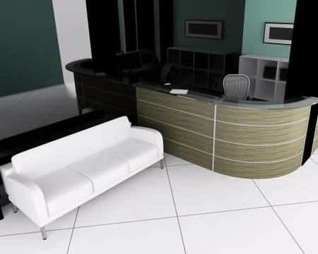 Place for rest in office Stock Illustration