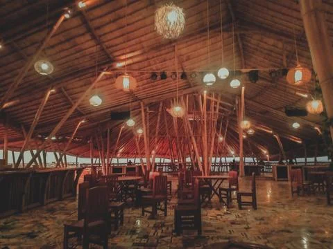 The place in restaurant 스톡 사진