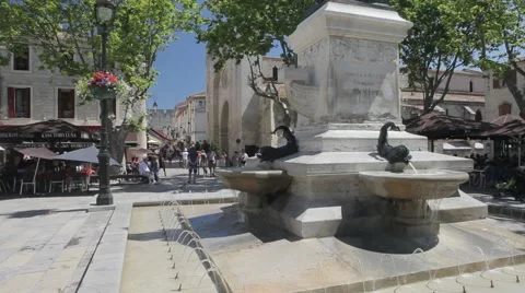 Place Saint-Louis Stock Footage 64682804
