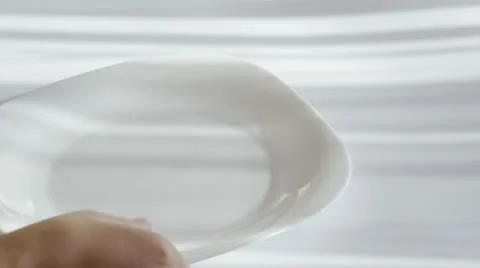 Place setting closeup Stock Footage 9267952