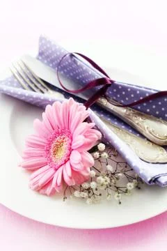 Place Setting Foto stock