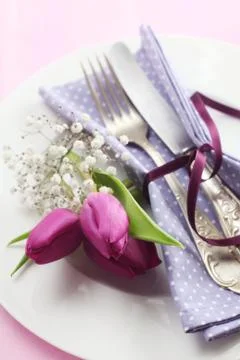 Place Setting Stock Photos