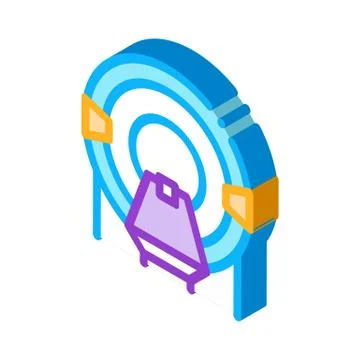 Place in solarium isometric icon vector illustration Stock Illustration