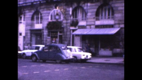 Place Stanislas in Basel 1967 Stock Footage 252100968