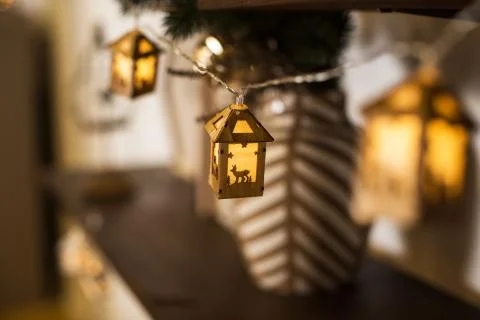 Place for text, Christmas atmosphere Stock Photos