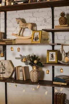 Place for text, Christmas atmosphere Stock Photos