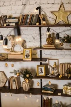 Place for text, Christmas atmosphere Stock Photos