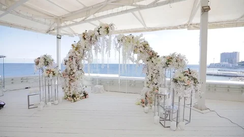 Place for wedding Stock Footage 103217499