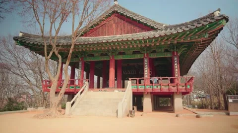 The place where the king feasted, 4k Stock Footage 152090178