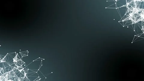 Place for your text. Plexus fantasy abstract technology and engineering Stock Footage 115160853
