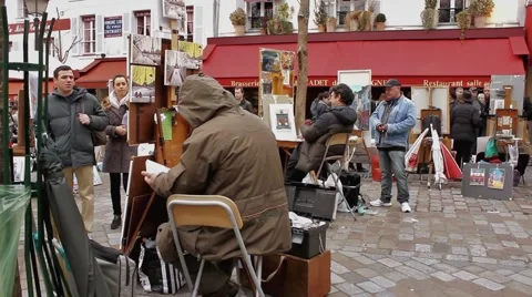 PlaceDuTertre3 with audio at 25fps Stock-Footage 43708200