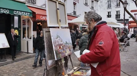 PlaceDuTertre5 with audio at 29.9fps Stock-Footage 43710206