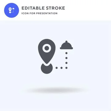 Placeholder icon vector, filled flat sign, solid pictogram isolated on white 스톡 일러스트