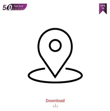 Placeholder vector icon. Best modern, simple, isolated, flat icon for website Stock Illustration