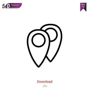Placeholder vector icon. Best modern, simple, isolated, flat icon for website Stock Illustration