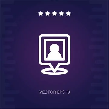 Placeholder vector icon Stock Illustration
