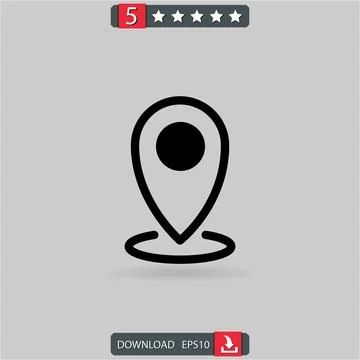 Placeholder vector icon Illustrazione stock