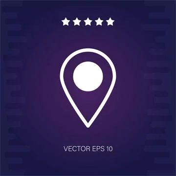 Placeholder vector icon Illustrazione stock