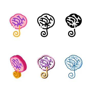 Placenta pack human color icon vector Stock Illustration