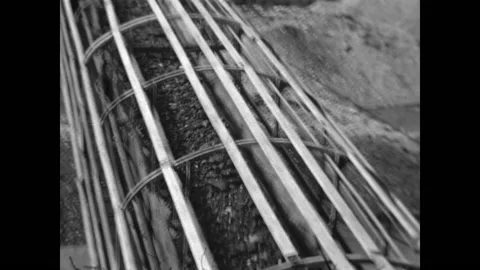 Placer Mining in the Yukon 1937 Stock Footage 201308615