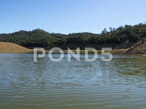 Placid Lake Narrows Stock Photos