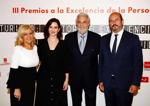 Placido Domingo awarded in Madrid, Spain - 15 Jul 2019 Stock Photos