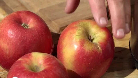 Placing Apple Stock Footage 77961147