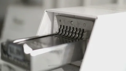 Placing coins in washing machine Stock-Footage 128846087