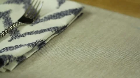Placing a greek salad on the table Stock Footage 40085334