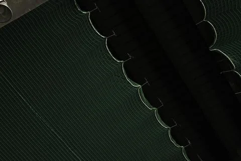 Placing safety nets Stock Photos