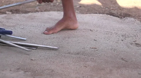 Placing tools Stock Footage 41594249