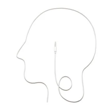 Plag in your head. Stock Photos