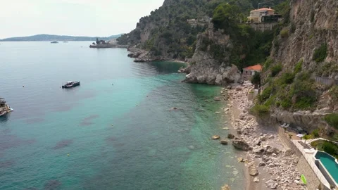 Plage des Pissarelles Video stock 343437010