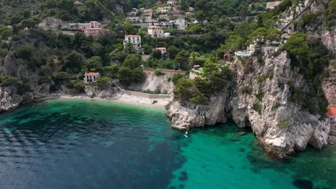 Plage des Pissarelles Stock Footage 343437368