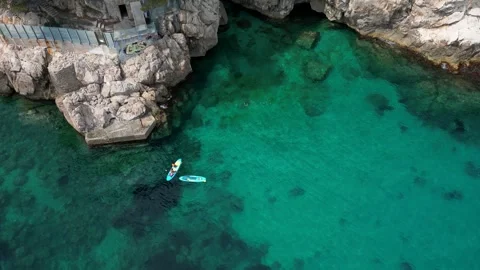 Plage des Pissarelles Stock Footage 343437522