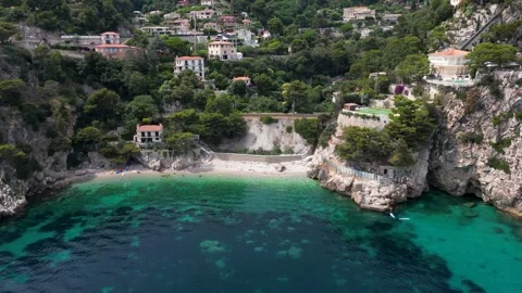 Plage des Pissarelles Stock Footage 343437728