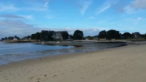 Plage du Morbihan Stock Footage 111075718