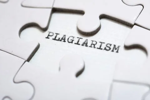 Plagiarism concept view Stock Photos