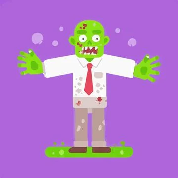 Plague corpse Apocalypse Horror Survival Stock Illustration