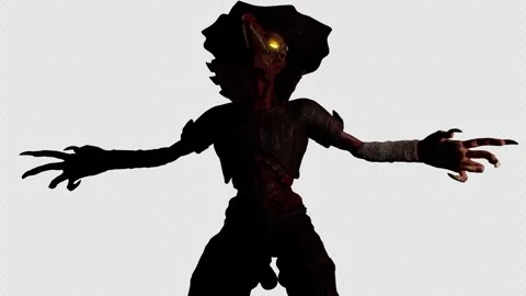 Plague Doctor VJ Loop Stock Footage 240500870