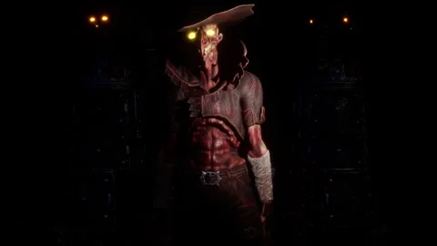 Plague Doctor VJ Loop Stock Footage 240501155