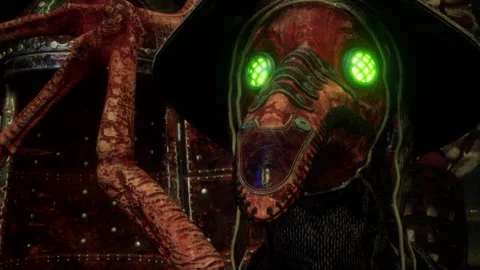 Plague Doctor VJ Loop Stock Footage 241350028