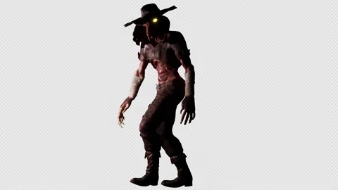 Plague Doctor VJ Loop Stock Footage 241719748