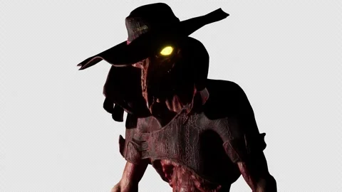 Plague Doctor VJ Loop Stock Footage 241719866