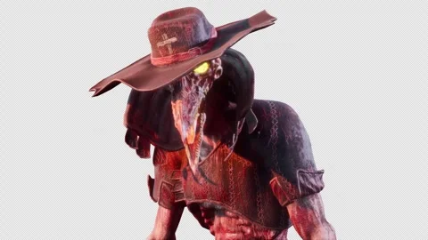 Plague Doctor VJ Loop Stock Footage 241720265