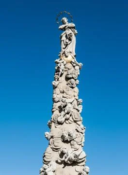 Plague Pillar Foto stock